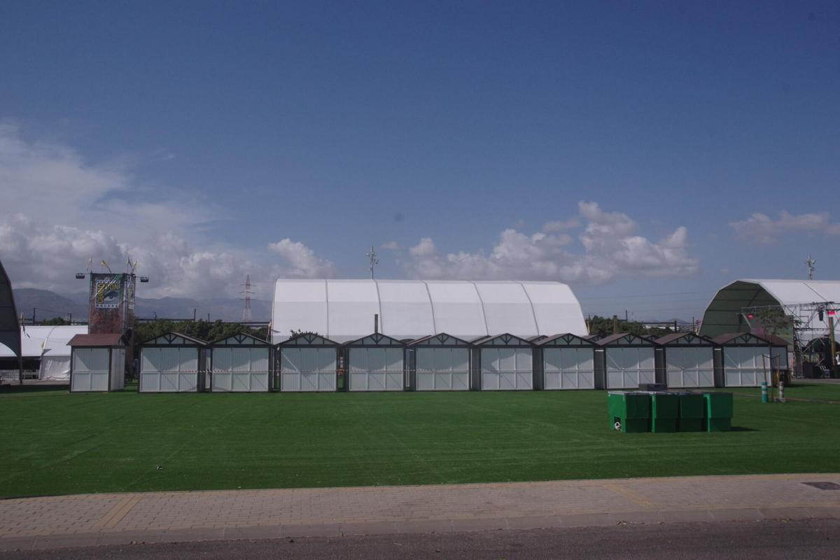 Preparativos para la San Diego Comic-Con Málaga en el Palacio de Ferias de Málaga Preparativos para la San Diego Comic-Con Málaga en el Palacio de Ferias de Málaga