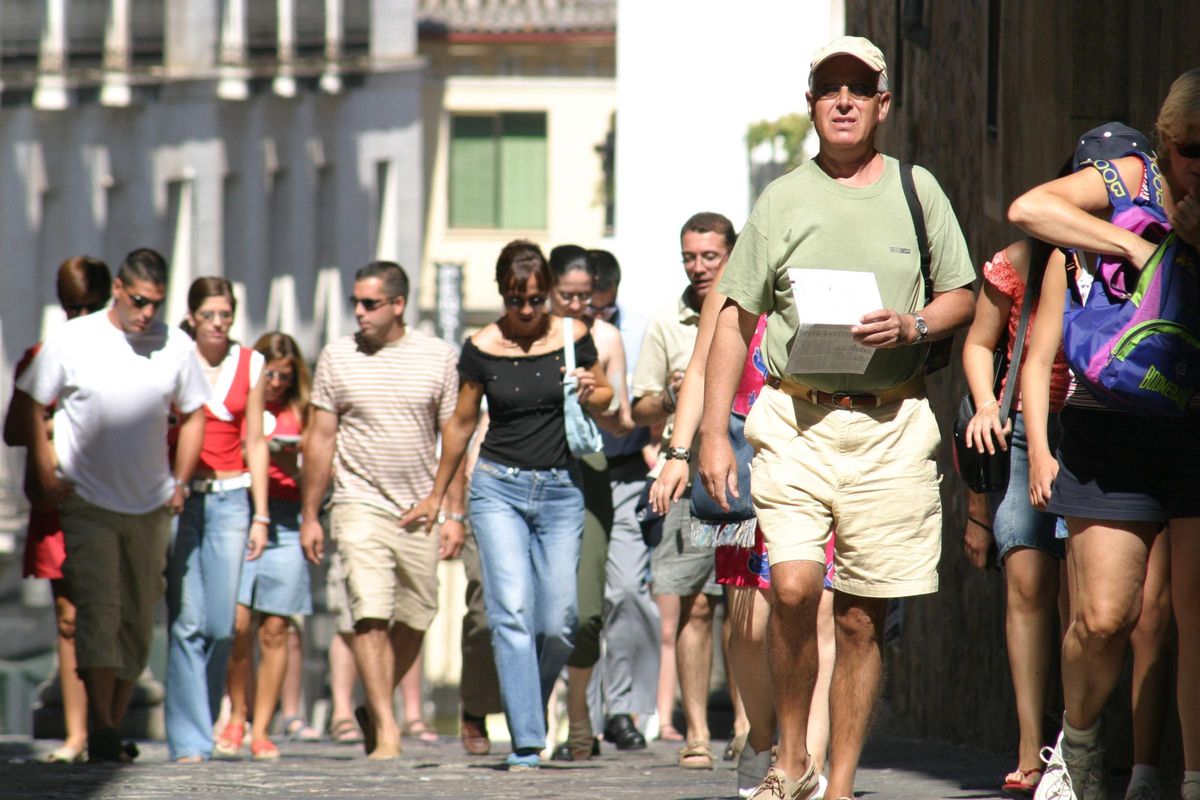 La ciudad está registrando cifras históricas de afluencia.