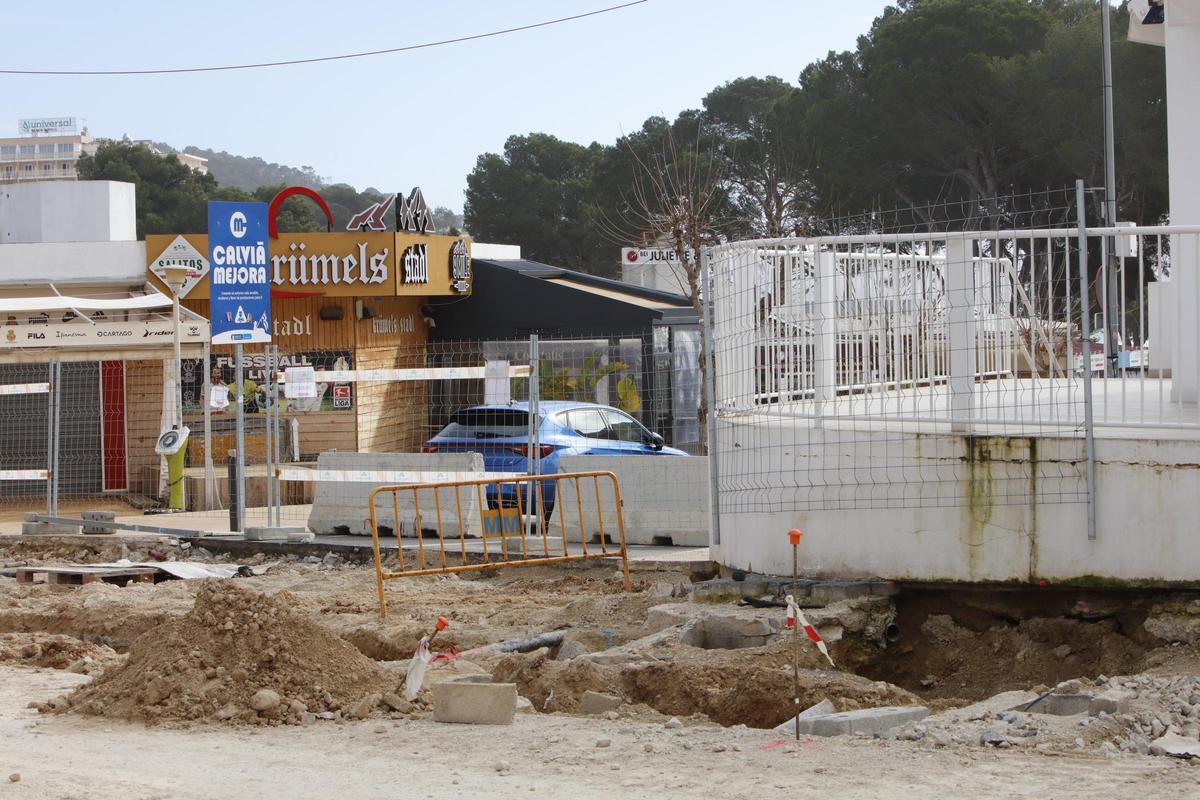Peguera macht sich schick für die Saison: So sieht es an den Baustellen im Urlaubsort gerade aus
