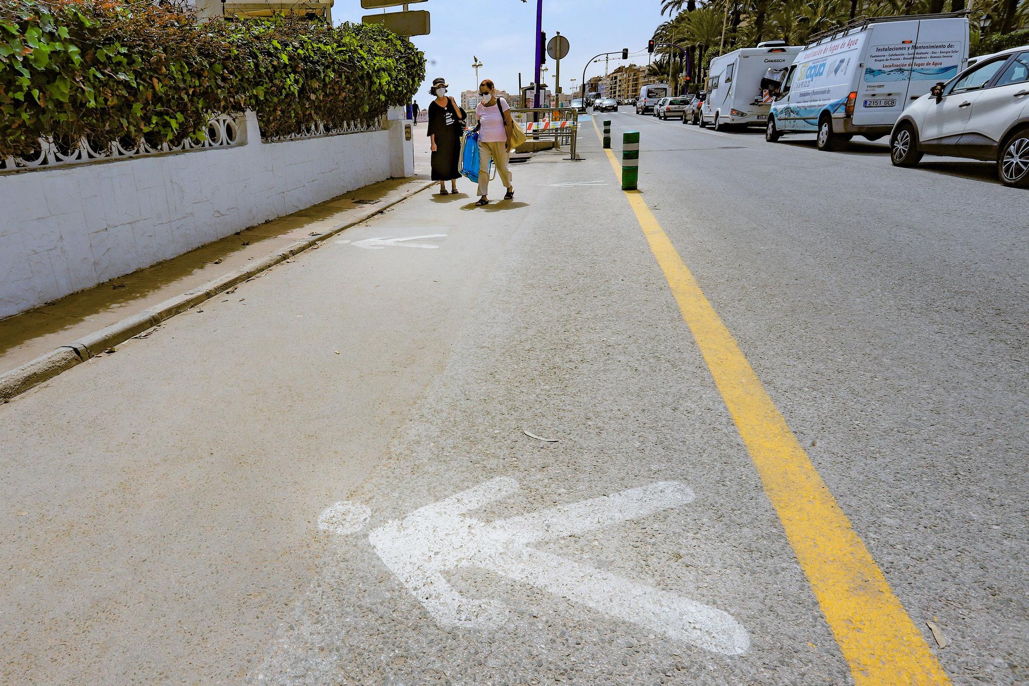 La reurbanización del paseo y avenida de la playa de «Los Locos» se atasca con la redacción del proyecto