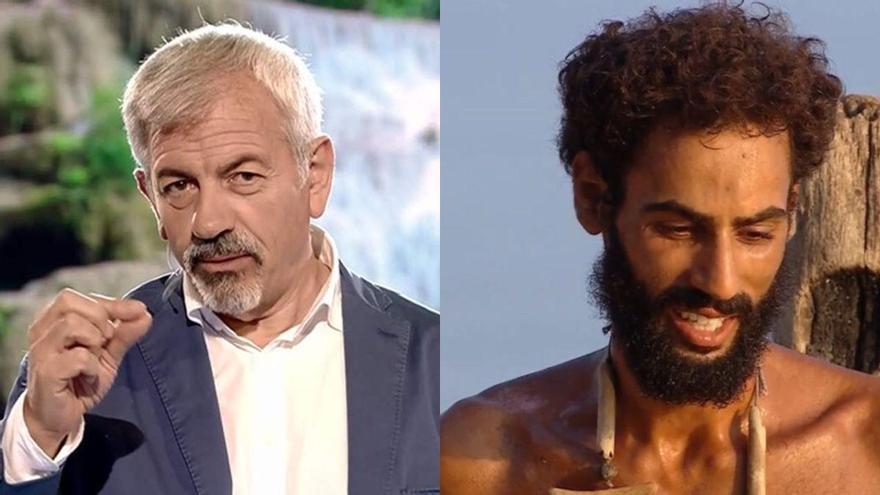 Carlos Sobera se posiciona con un sonado zasca para defender a Asraf: &quot;Os voy a hacer una pregunta&quot;