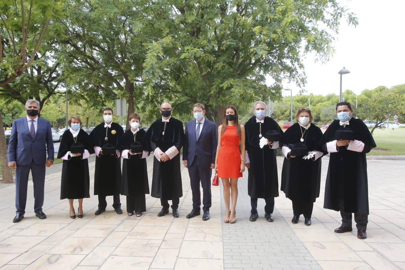 Ximo Puig asiste a la apertura del curso 2020-21 de la Universidad de Alicante