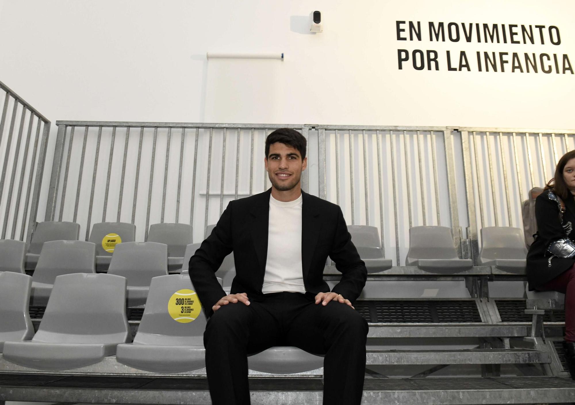 Así ha sido la inauguración de la exposición de Carlos Alcaraz en la Cárcel Vieja de Murcia