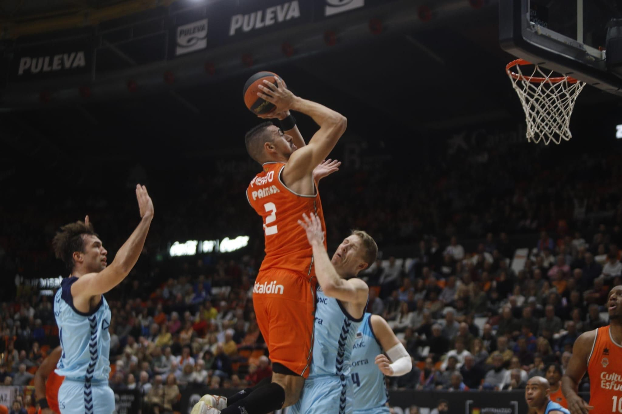 El Valencia Basket - Andorra, en imágenes