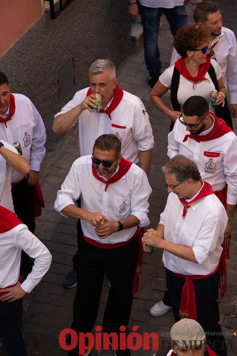 Caballos del Vino en la cuesta de la Simona