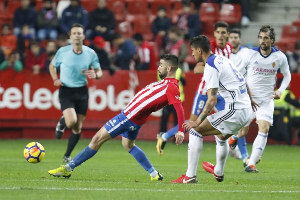 El partido Sporting Zaragoza, en imágenes