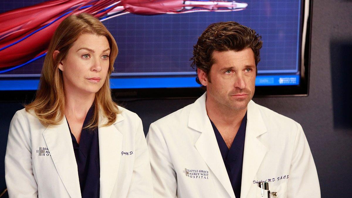 Ellen Pompeo y Patrick Dempsey, en 'Anatomía de Grey'