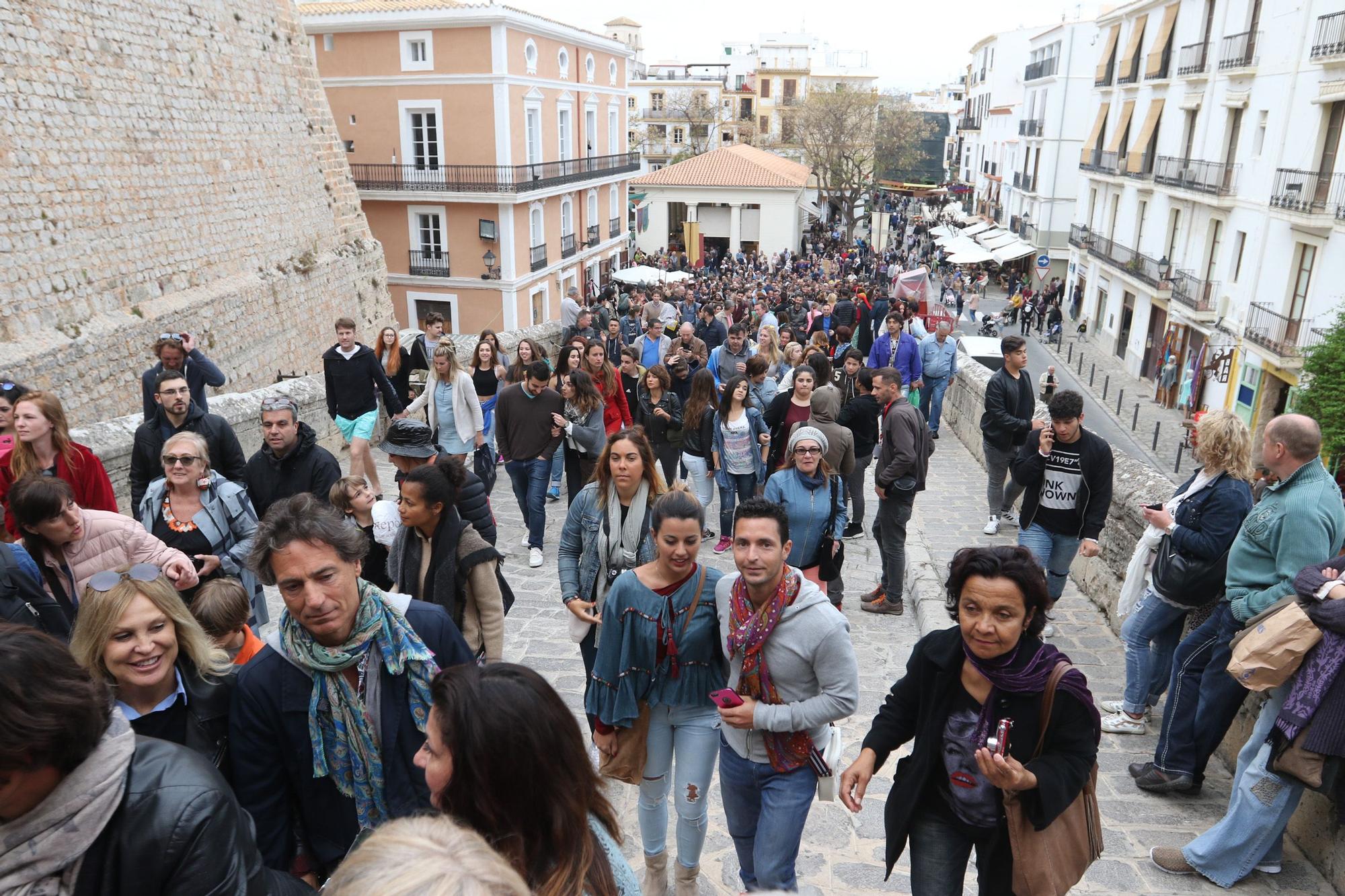 Edición de 2016 de la Feria Medieval de Ibiza.