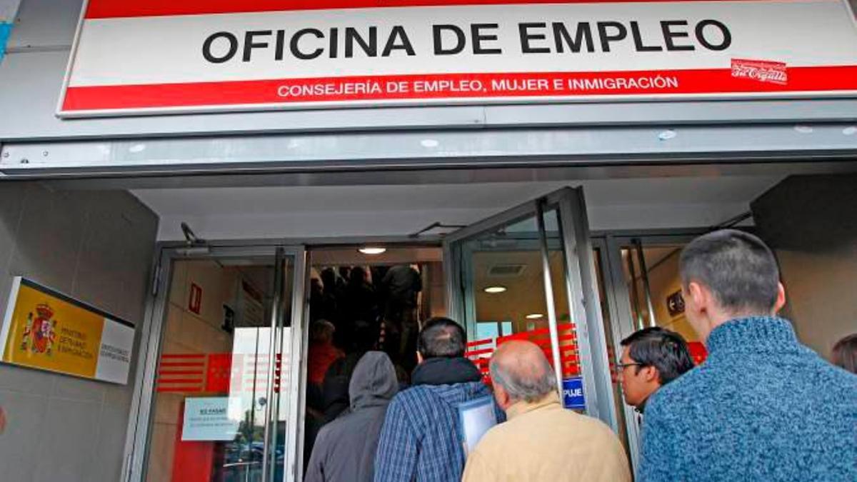 Imagen de archivo de una oficina de empleo del SEPE