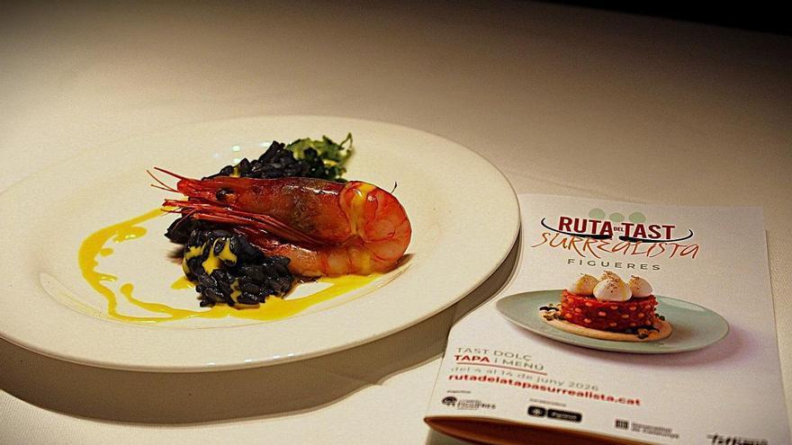 La Ruta del Tast Surrealista de Figueres estrena avui la seva cinquena edició amb una festa a la plaça Catalunya