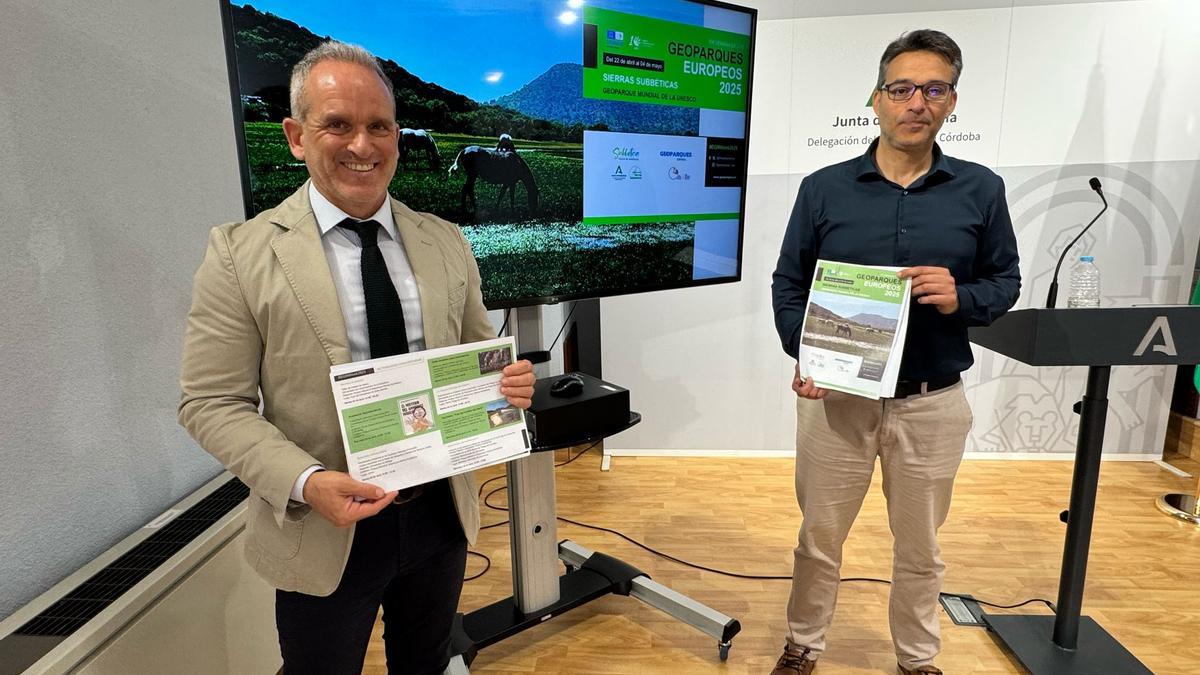 Presentación de las actividades con motivo de la Semana de los Geoparques Europeos.