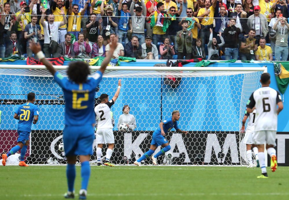 Mundial de Rusia: Brasil-Costa Rica