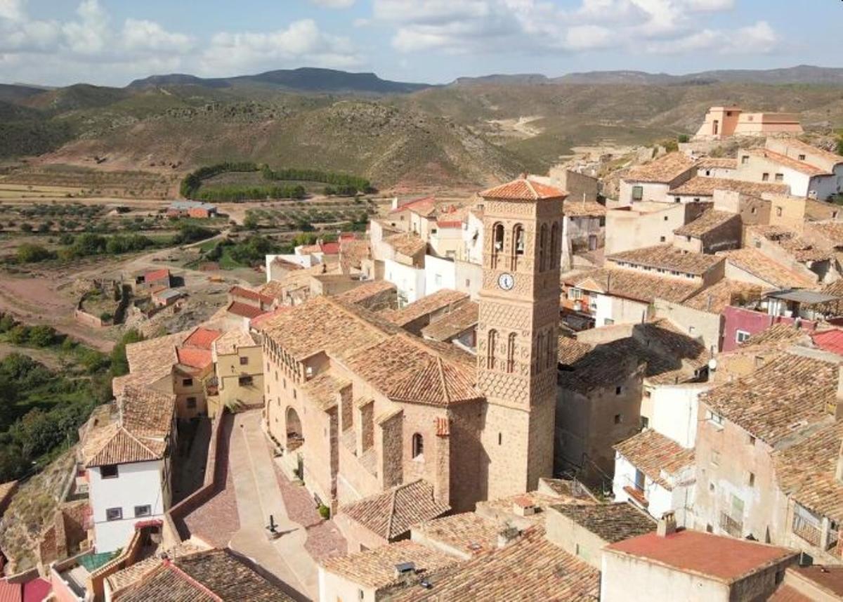 Fotografía de la iglesia San Juan Bautista de Tierga