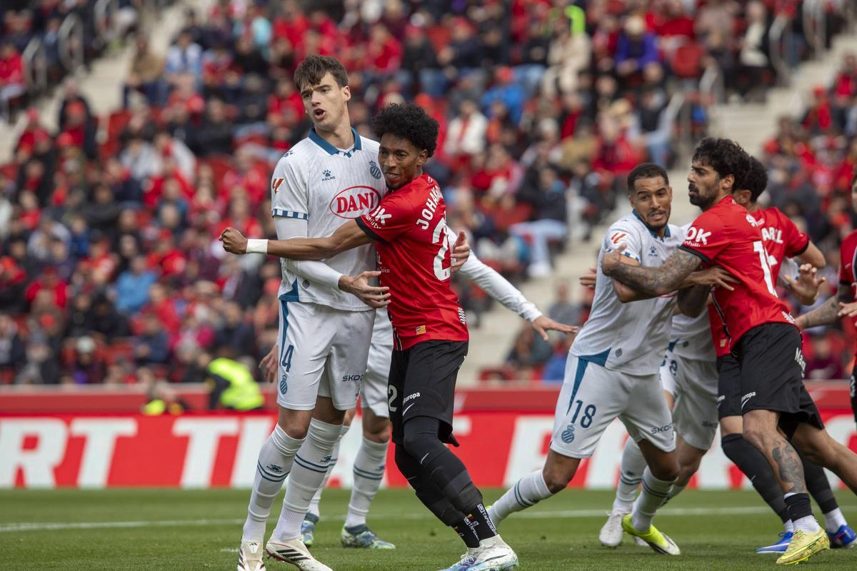 El partido del Mallorca contra el Espanyol en imágenes