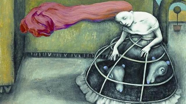 Dibujo de Ana Juan para 'Otra vuelta de tuerca', de Henry James.