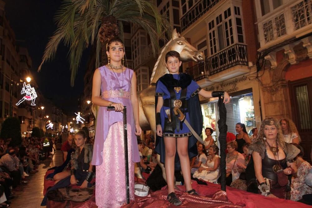 Desfile general de Carthagineses y Romanos