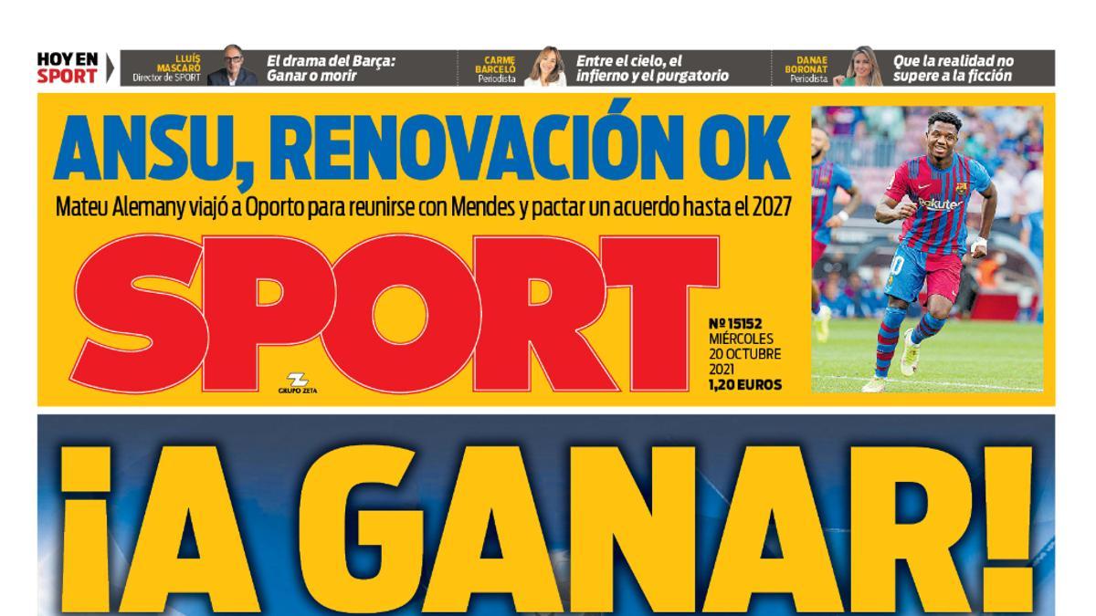 Esta es nuestra portada de hoy