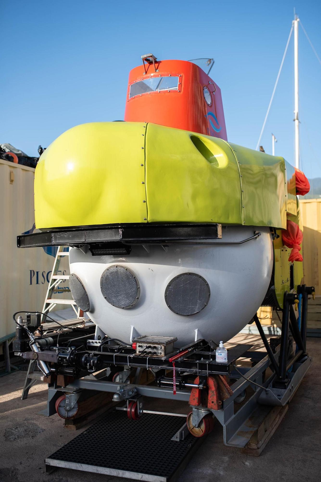 Un submarino para estudiar los fondos de Tenerife