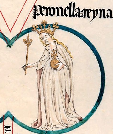 Petronila, reina de Aragón.
