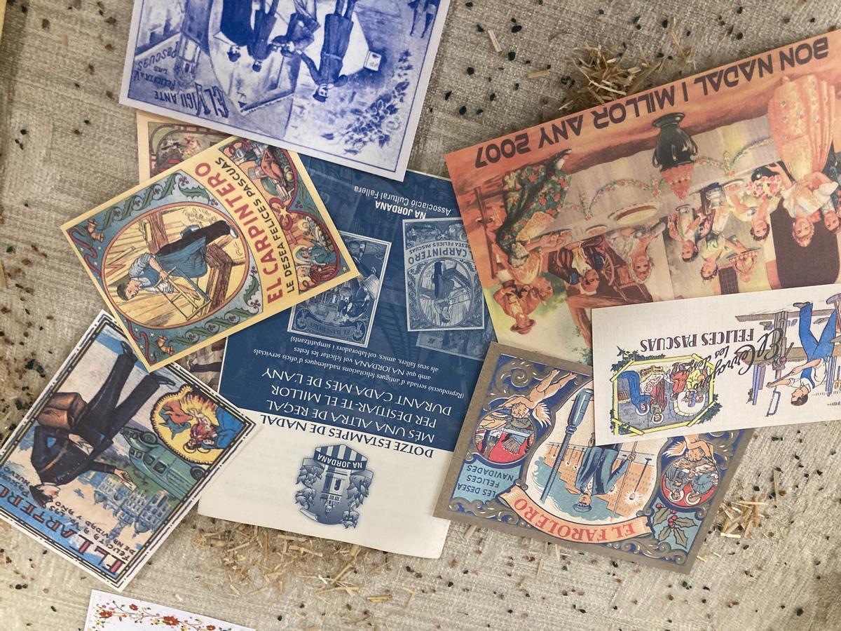 Na Jordana exhibe la historia de las Tarjetas de Navidad en su casal