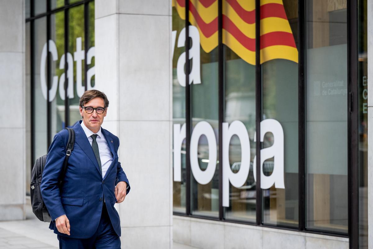 El presidente de la Generalitat, Salvador Illa.