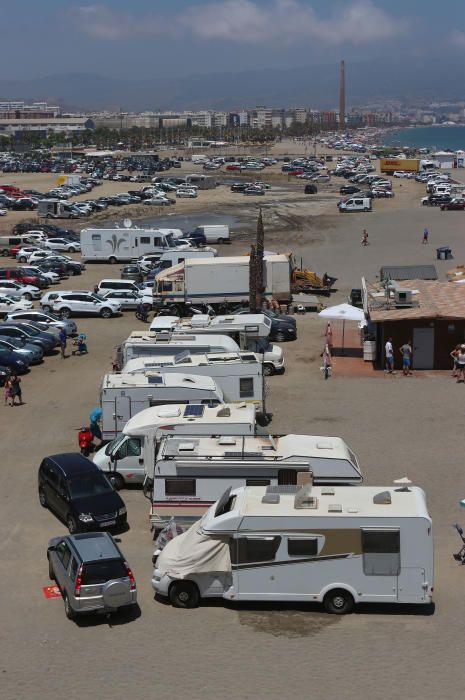 A dos semanas del inicio del verano, La Malagueta, La Misericordia y Sacaba presentaron una gran afluencia de bañistas por las altas temperaturas en la ciudad