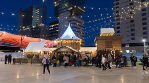 El Christmas Village de Diagonal Mar està situat a la Terrassa de la Mar