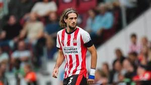 Yarek Gasiorowski en su debut con el PSV