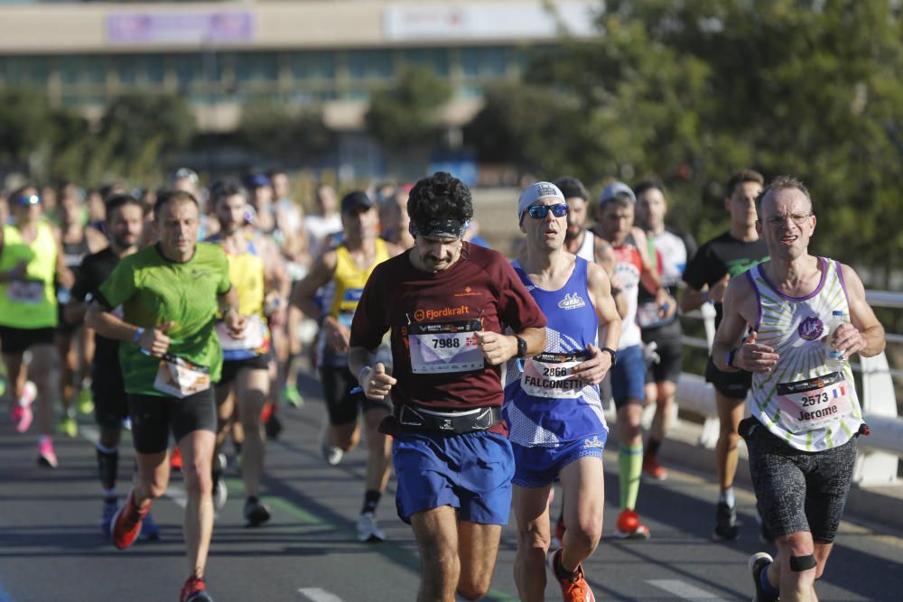 Las mejores imágenes del Maratón Valencia 2019