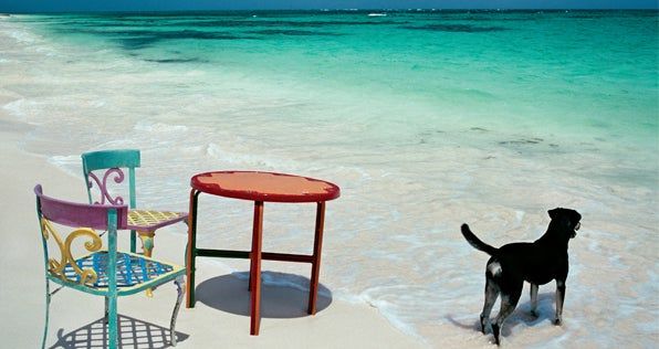 La bahía de Little Windling, en Cat Island.