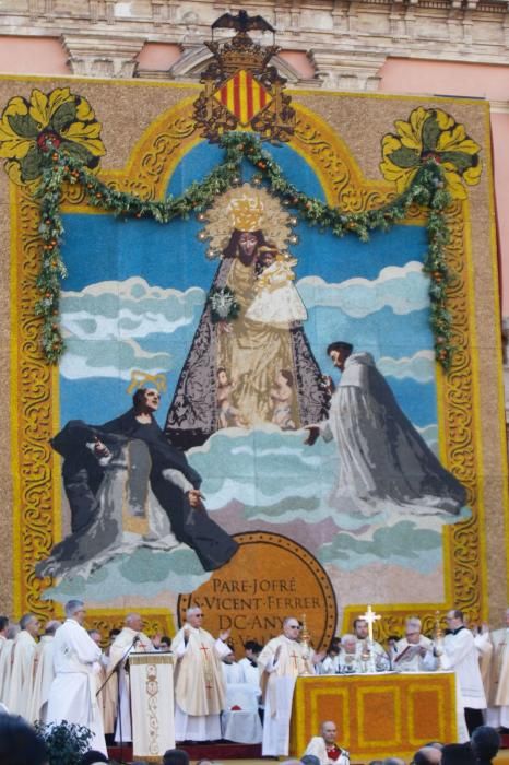 Misa d'Infants en la plaza d la Virgen de València 2018