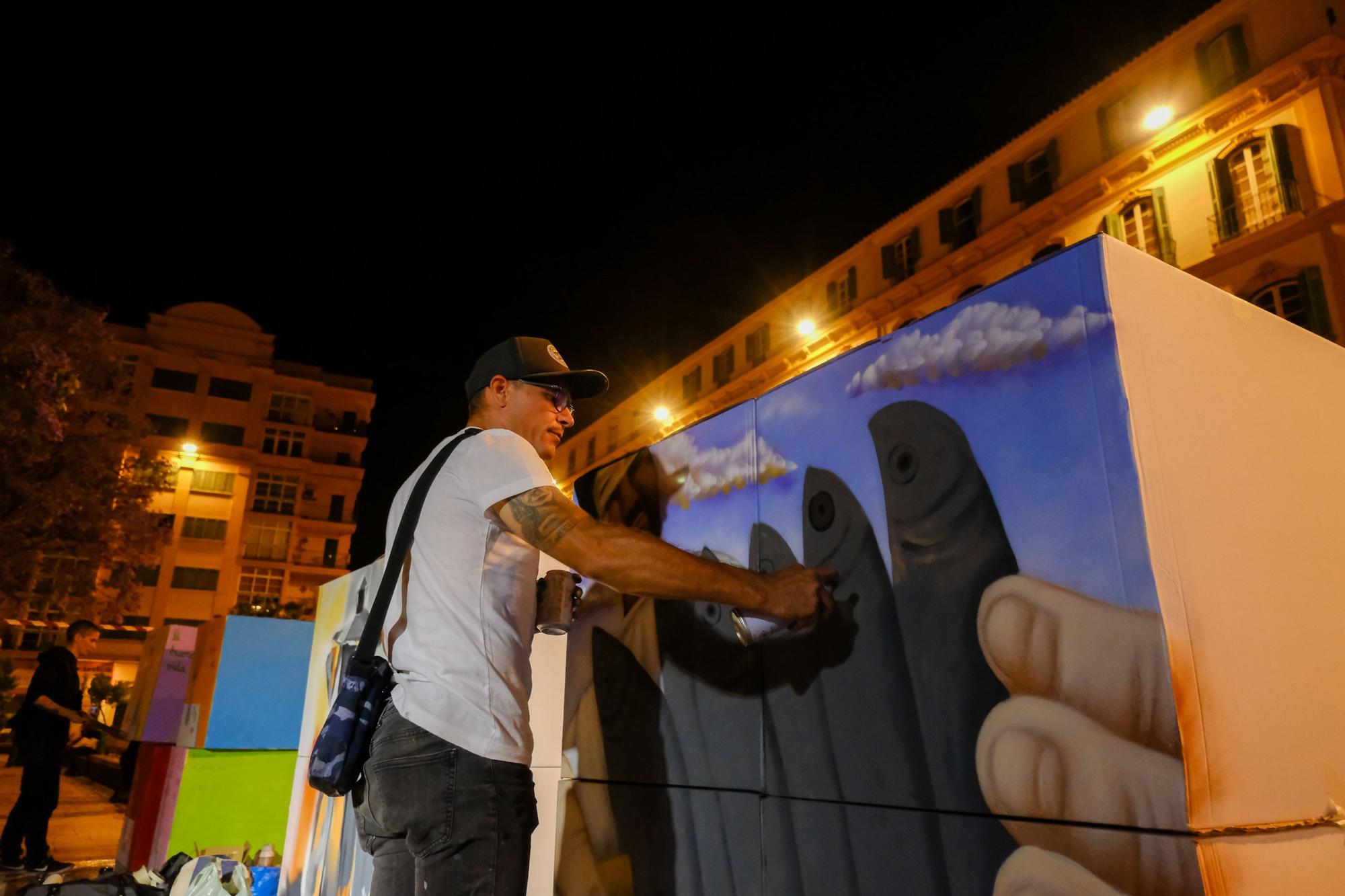 Málaga vive una nueva edición de La Noche en Blanco