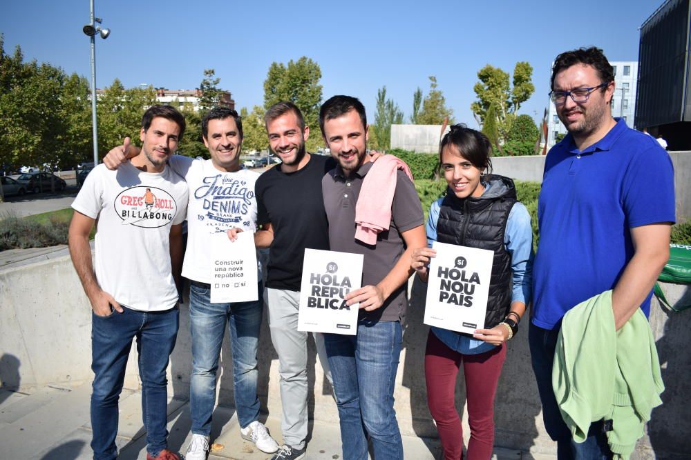 Protesta dels alumnes d'UManresa