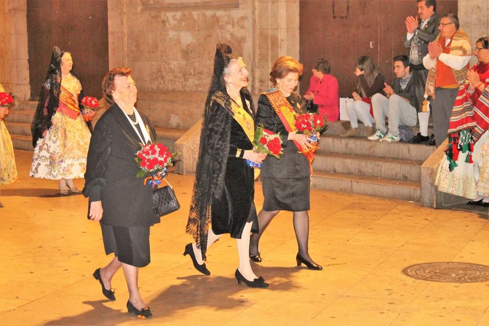 Las falleras mayores más veteranas