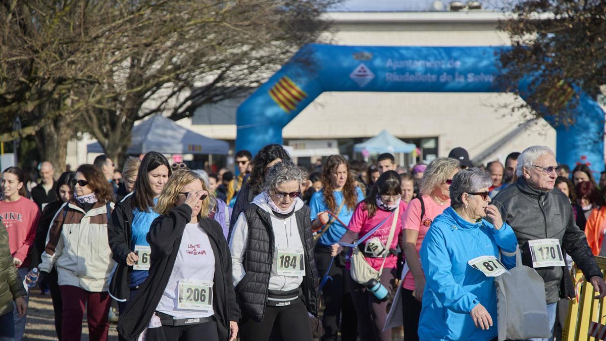 Imatges de la Run4Cancer a Riudellots de la Selva