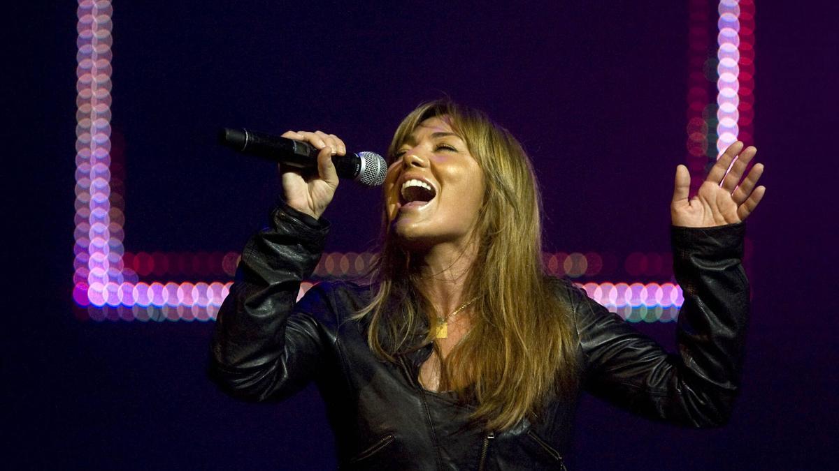 Amaia Montero en l'Auditori de Barcelona.