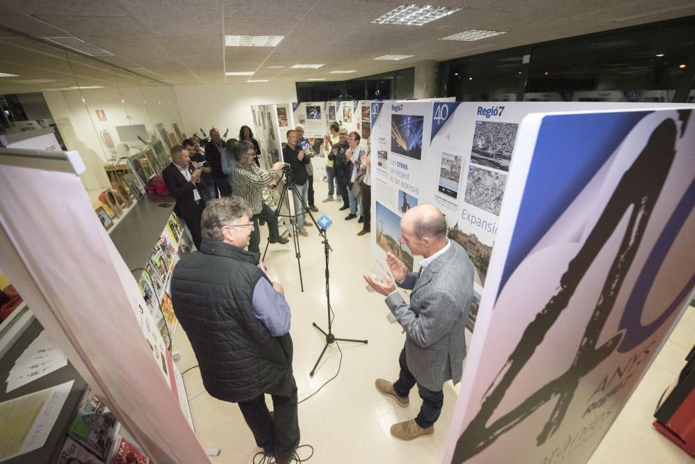 Exposició d'aniversari de Regió7 a Puig-reig