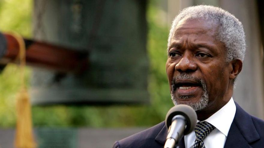 Kofi Annan.