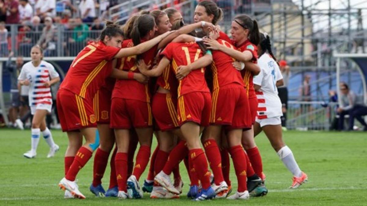 La España femenina sub-20 elimina a EEUU en el Mundial