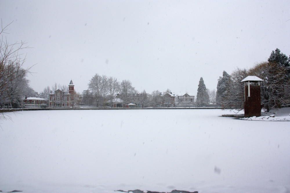 Nevada a la Cerdanya el 28 de gener