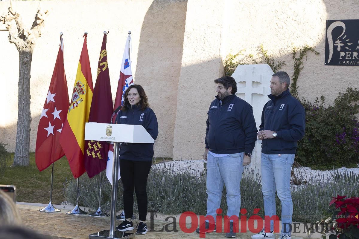 Así ha sido la visita de Isabel Díaz Ayuso a Caravaca de la Cruz