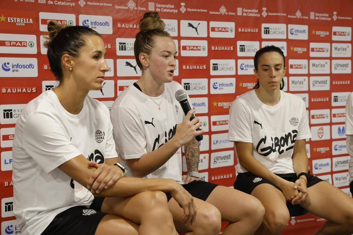 Les imatges de la presentació dels nous fitxatges de l'Spar Girona Les imatges de la presentació dels nous fitxatges de l'Spar Girona