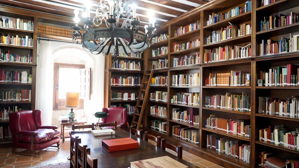 Biblioteca de la Fundación Joaquín Díaz.