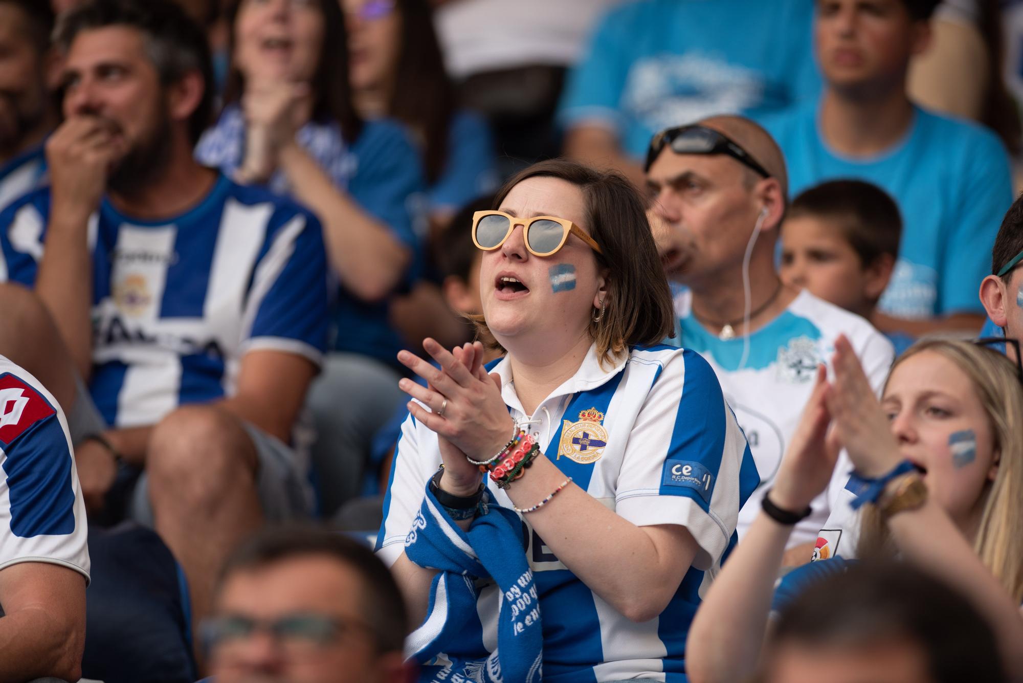 A Coruña marca en Riazor la mejor entrada en la historia de Primera RFEF con 28.828 espectadores