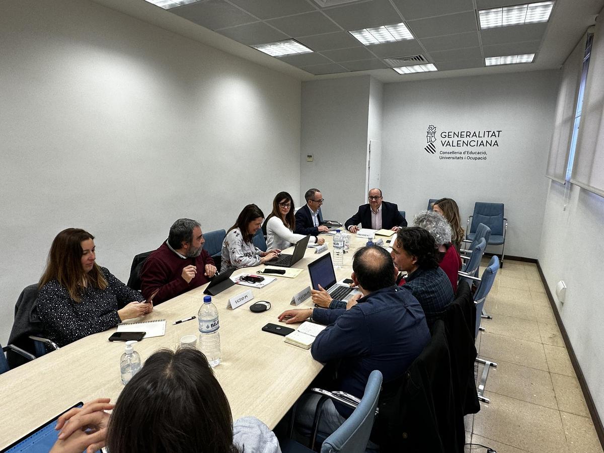 Reunión de la Mesa Sectorial de Educación, este jueves