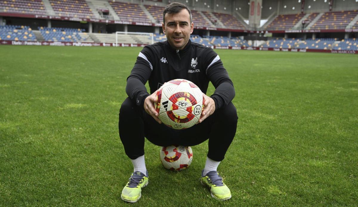 Yago Iglesias, en su etapa en el Pontevedra. | RAFA VÁZQUEZ