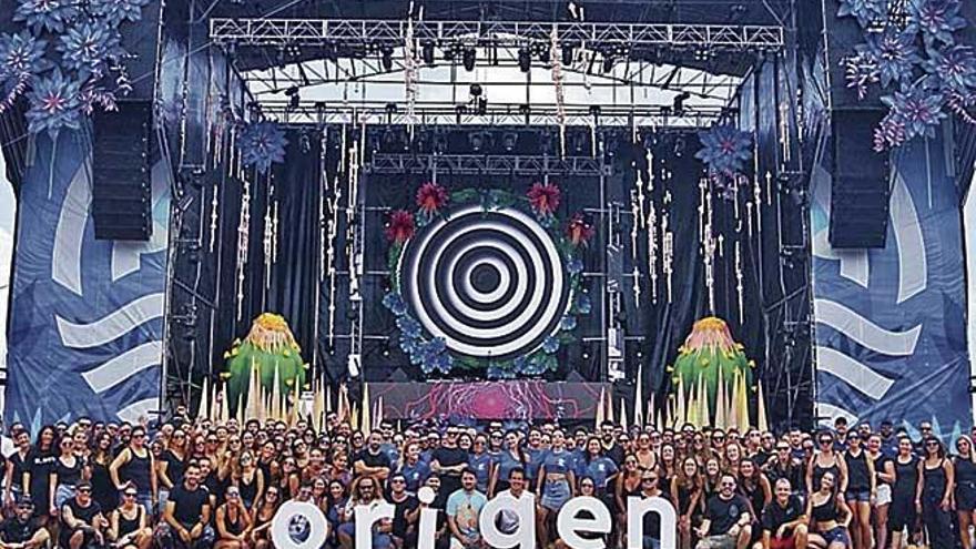 La música electrónica del Origen Fest atrae a más de 6.000 personas a Son Fusteret