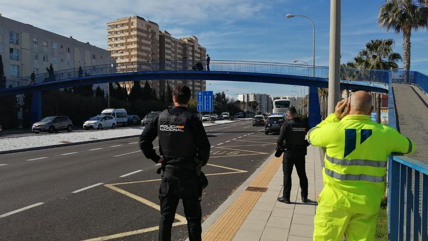 Felicitan a los operarios de Carreteras del Consell de Mallorca que salvaron la vida a una joven