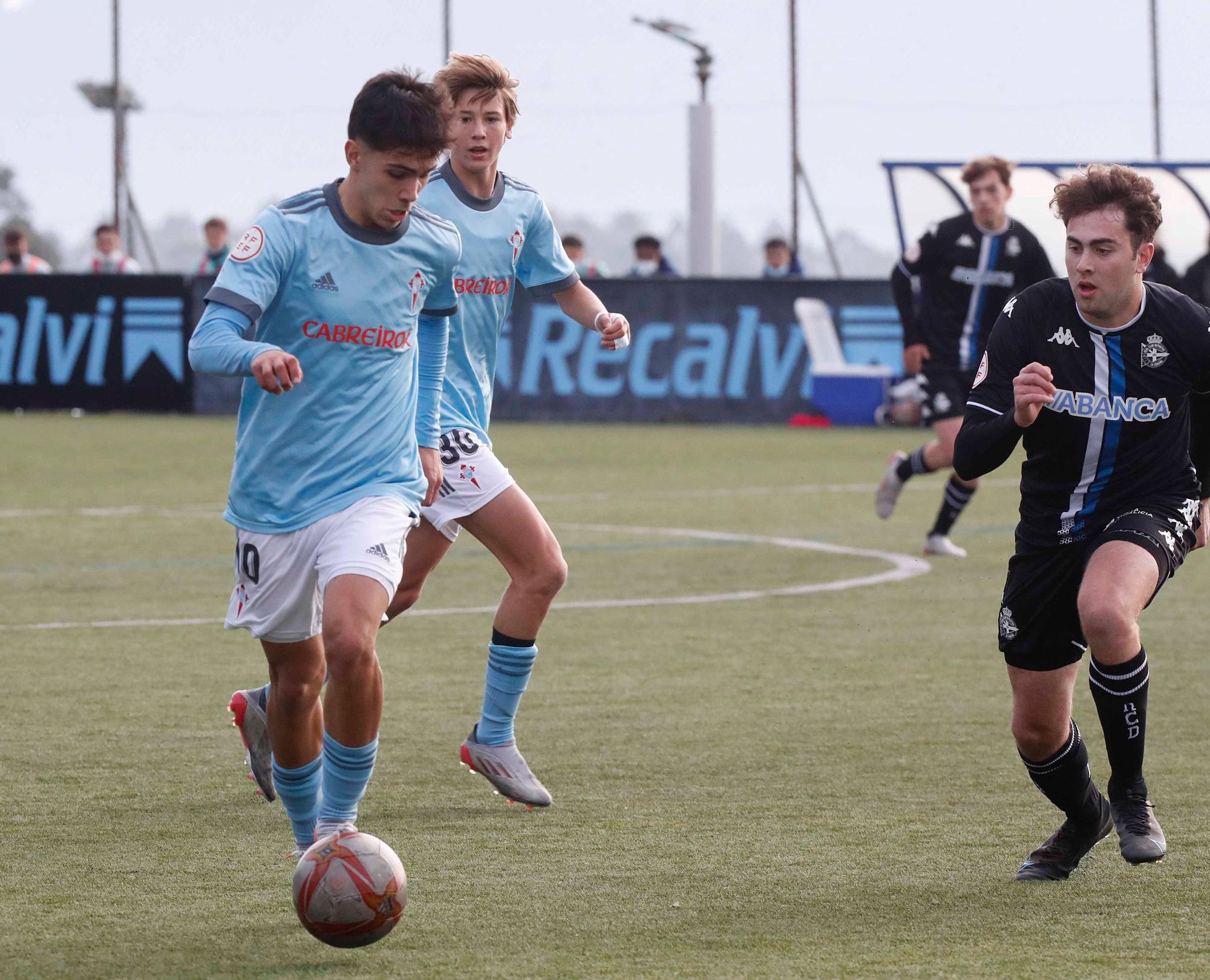 Las mejores imágenes de la remontada del Celta juvenil al Dépor en Copa