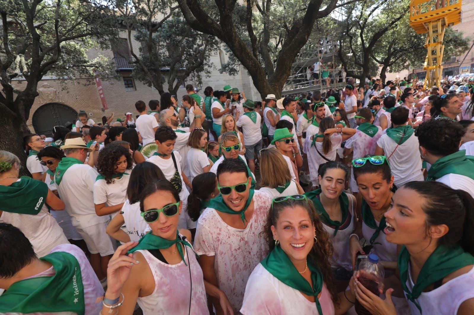 BÚSCATE | El chupinazo de las fiestas de San Lorenzo de Huesca, en imágenes